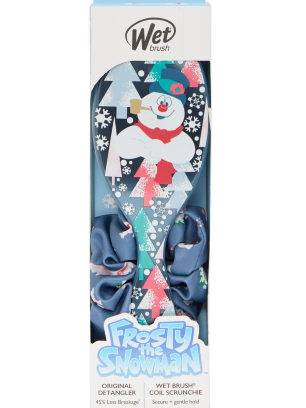 NIB Wet Brush Original Detangler Hair Brush Frosty Kit